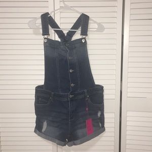 Jean Overalls Shorts